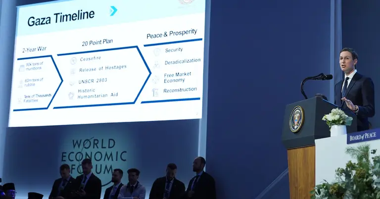 গাজার মাস্টার প্ল্যান উপস্থাপন করেন জারেড কুশনার